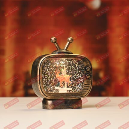 LED felinar de Crăciun tip TV 14 cm